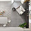 Feinsteinzeugfliese Erawan Grey (100 x 100 cm, Grau, Matt) | BAUHAUS