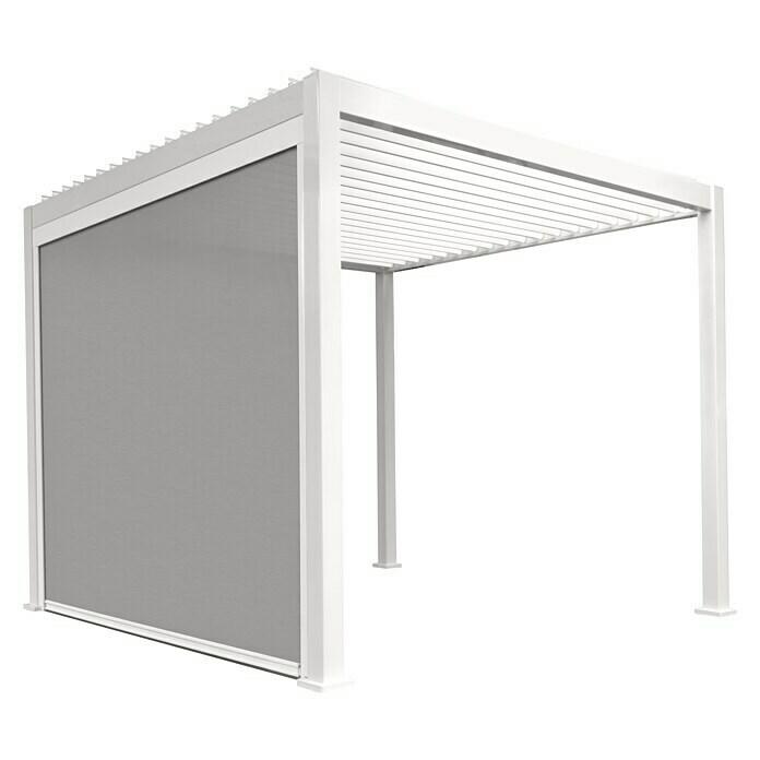 Sorara Seitenelement Rollo Solid & Basic (300 cm, Weiß) | BAUHAUS