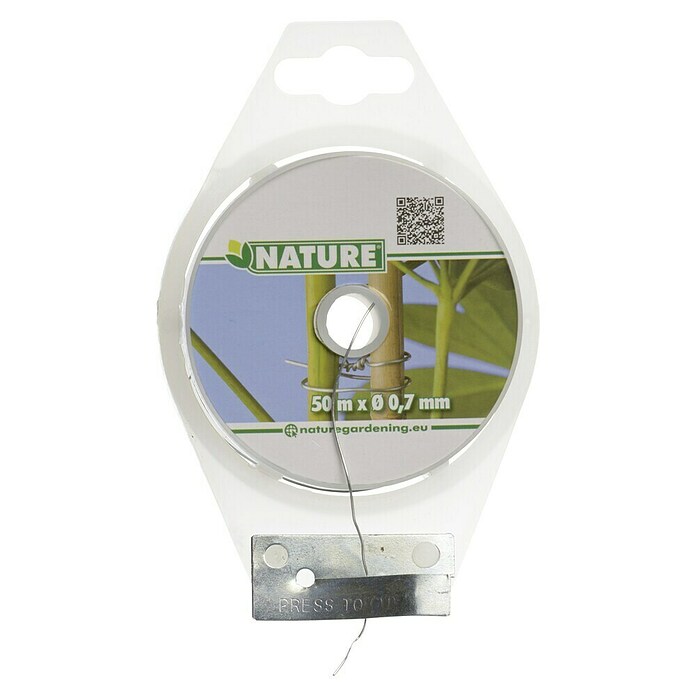 Nature Binddraad (0,7 mm, Lengte: 50 m, Zilver) | BAUHAUS