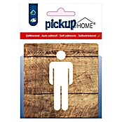 Pickup Etiqueta adhesiva (L x An: 9 x 9 cm, Caballeros)