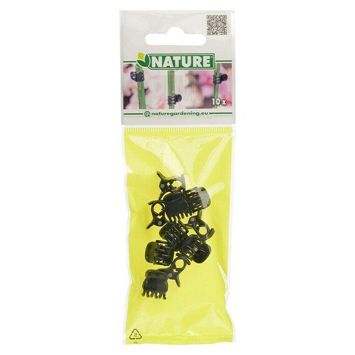 Nature Orchideeënclips (10 st., Zwart) | BAUHAUS