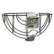 Nature Plantenhanger Hanging basket (Ø x h: 40 x 20 cm, Groen, Metaal) | BAUHAUS