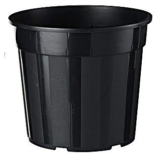 Nature Plantenpot (1 st., 10 l, Kunststof, Zwart, 27 cm)