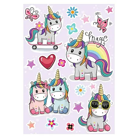 Adhesivos decorativos Unicornios