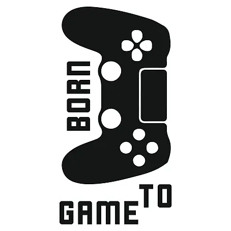 Adhesivos decorativos Born to game