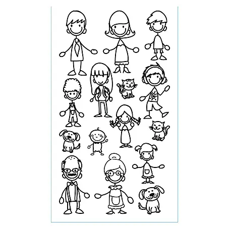 Adhesivos decorativos Família