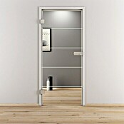 Diamond Doors Glasdrehtür 582 (834 x 1.972 mm, DIN Anschlag: Links, Klarglas) | BAUHAUS