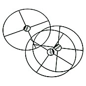 Nature Ronde plantensteun (Diameter: 40 cm, 3 st.) | BAUHAUS