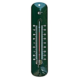 Nature Buitenthermometer (l x b x h: 1 x 6,5 x 30 cm, Groen)