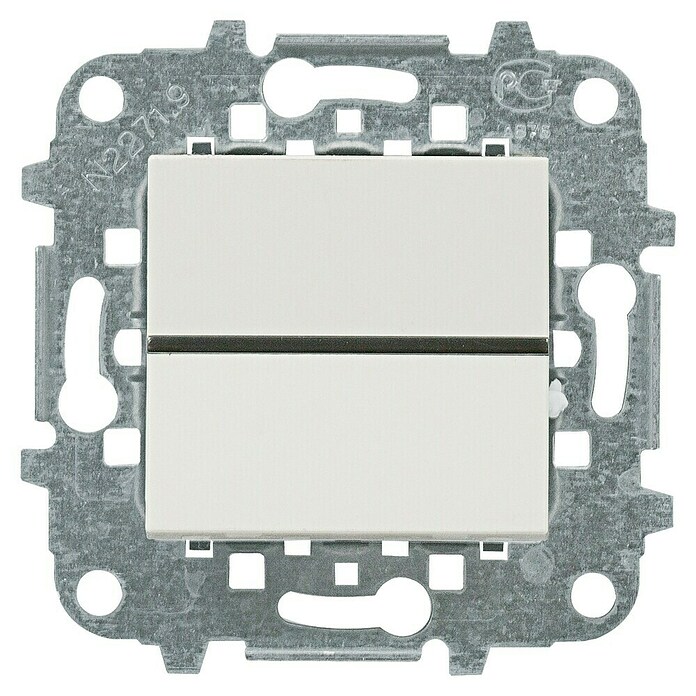 Niessen Zenit Pulsador (Blanco, Plástico, Montaje en la pared)