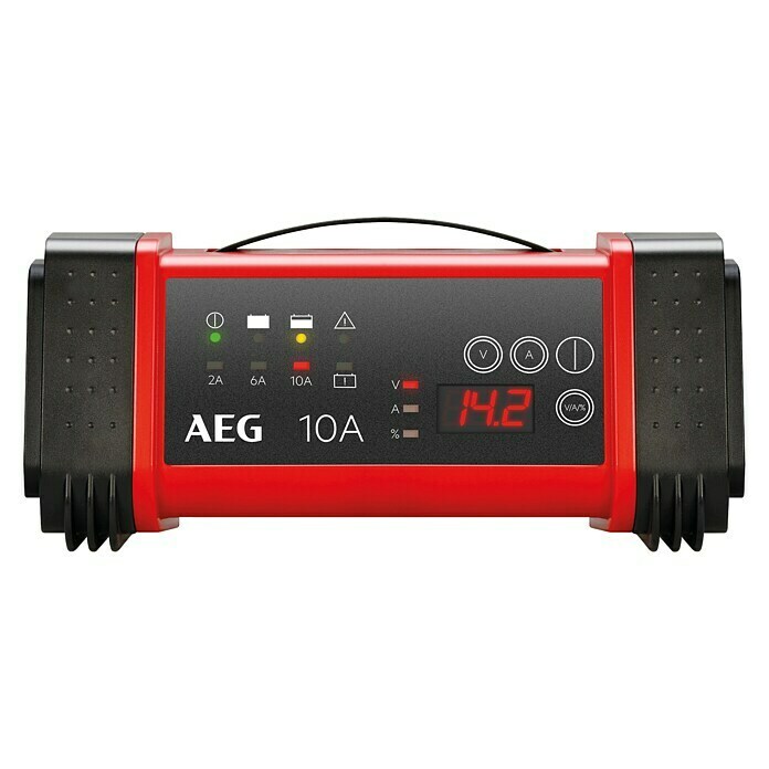 AEG Automatik-Ladegerät LT10 Microprozessor (Geeignet für: AGM-/Gel-/Blei-Säure-Batterien  12/24 V, 230 V)