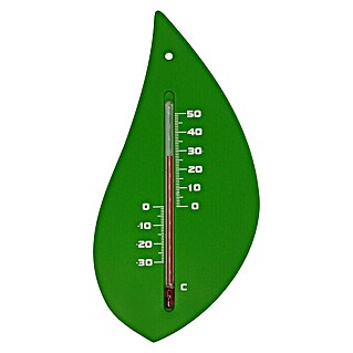 Nature Buitenthermometer Boomblad (Hoogte: 23 cm, Kunststof)