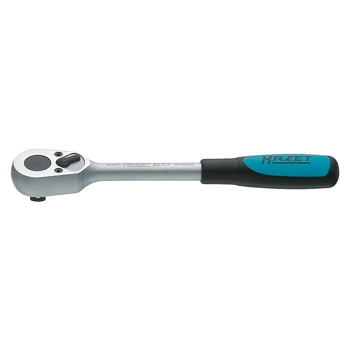 Hazet Umschaltknarre 8816P - 199 mm, ⅜″ Vierkant - Hochwertige HAZET 8816 P Knarre mit ergonomischem Griff für komfortables Arbeiten. Das ideale Werkzeug für Profis und Heimwerker.