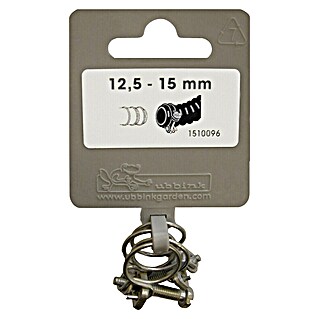 Ubbink Slangklemmen Ø 12,5 - 15 mm (Diameter: 15 mm, Staal)