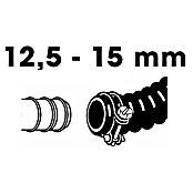 Ubbink Slangklemmen Ø 12,5 - 15 mm (Diameter: 15 mm, Staal) | BAUHAUS