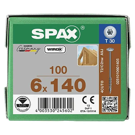 Spax HI FORCE Tellerkopfschraube HI.FORCE WIROX