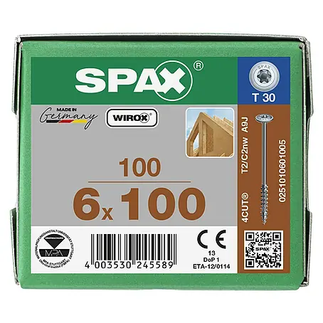 Spax HI FORCE Tellerkopfschraube HI.FORCE WIROX