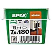 SPAX RAHMENANKER M.KAPP.7,5X180 JE18 /