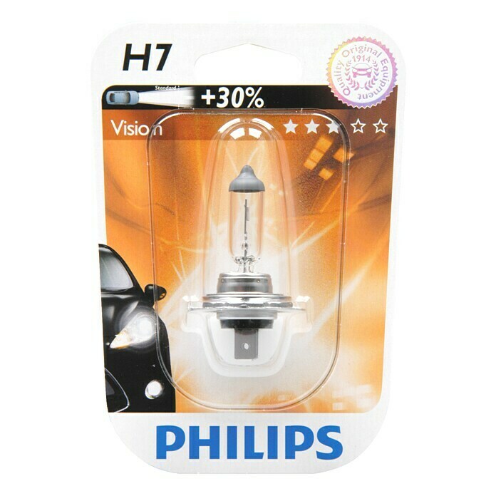 Philips Vision Koplampen H7 (H7, 1 stk.)
