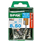Spax T-Star plus Verbindungsschraube Pfosten (Ø x L: 8 x 50 mm, Edelstahl, 10 Stk., Zentrierkopf, Vollgewinde) | BAUHAUS