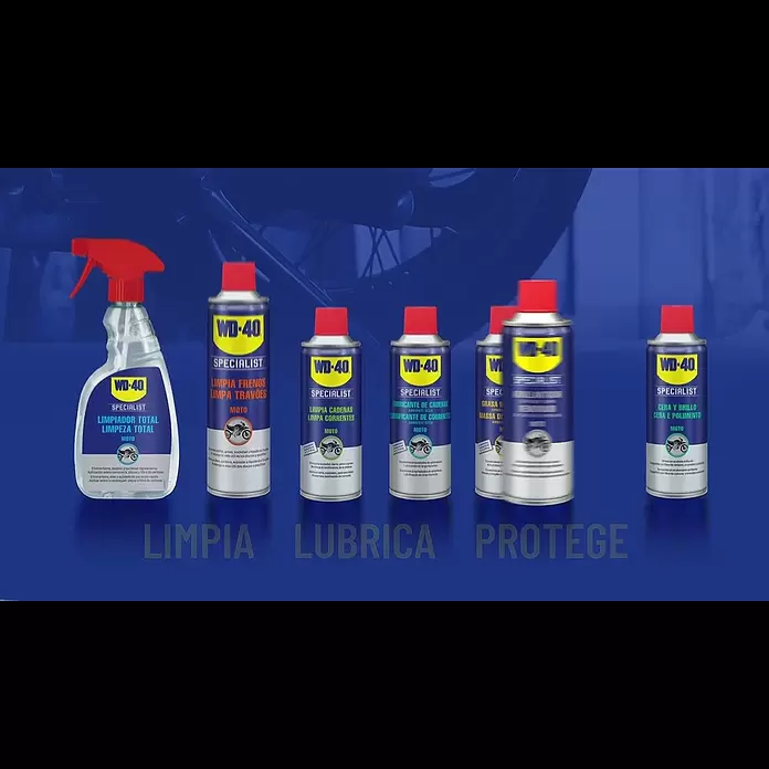 WD-40 Limpiador abrillantador de silicona - 400 ml - WD40NB ES MOTORBIKE SILICONE v7 Original
