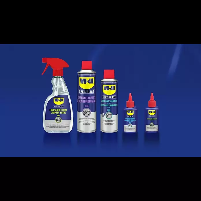 WD-40 Bike Lubricante ambientes húmedos - 100 ml, Apto para: Cadenas de bicicleta - WD40NB ES BIKE WET LUBE v5 Original