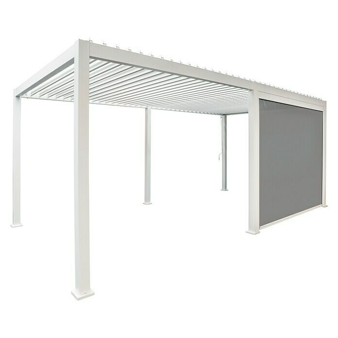 Sorara Seitenelement Rollo Solid & Basic (300 cm, Weiß) | BAUHAUS
