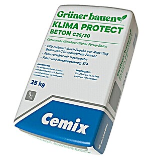 Cemix Trocken-Fertigbeton Klima Protect C25/30 (25 kg)