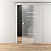 Diamond Doors Glasschiebetür 631 (935 x 2 058 mm, Einscheibensicherheitsglas (ESG), Milchglas) | BAUHAUS
