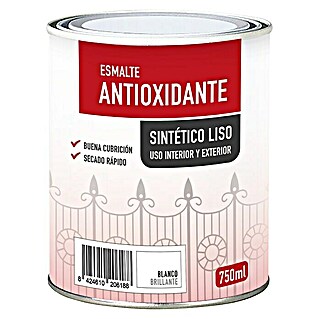 Esmalte de color sintético antioxidante (Blanco, 750 ml, Brillante)