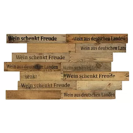 Wodewa  Echtholzriemchen Weinkisten-Design