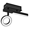 Eglo Cardillio 2 LED-Deckenstrahler CARDILLIO 2 (5,4 W, Schwarz, Warmweiß, 2 Stk.) | BAUHAUS