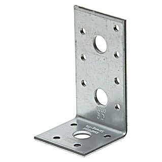 Simpson Strong-Tie Winkelverbinder AE (48 x 48 x 90 mm, Verzinkt, Ungleichschenklig)