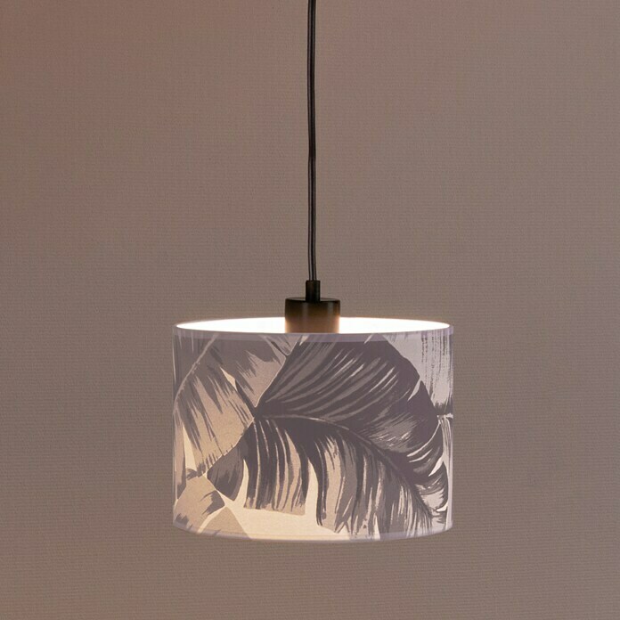 Spotlight Pendelleuchte Safari Breeze (40 W, L x B x H: 115 x 25 x 100 cm, Grau-blau, E27) | BAUHAUS