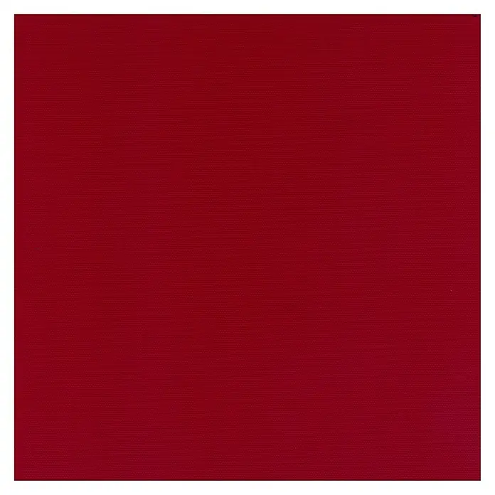 Deyo Limassol Vollkassettenmarkise - Rot, Farbe Gestell: Anthrazitgrau Feinstruktur, Breite: 4 m, Ausfall: 3,5 m - Detailaufnahme eines roten Stoffstücks mit feiner Textur, ideal für Textildesign und hochwertige Handarbeitsprojekte.