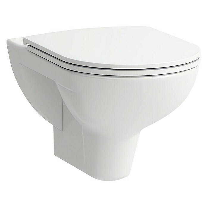 Laufen Pro Wand-WC (Ohne WC-Sitz, Tiefspüler, Weiß)