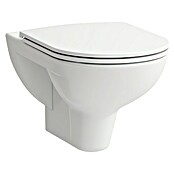 Laufen Pro Wand-WC (Ohne WC-Sitz, Tiefspüler, Weiß)