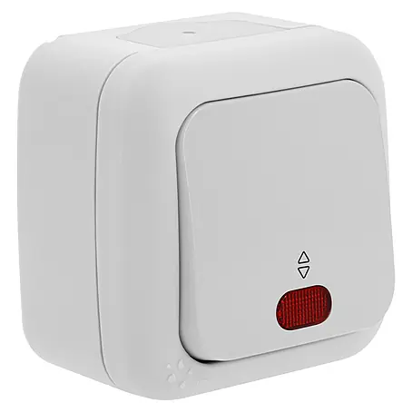 Ibelec Viko Conmutador con luz para estancias con humedad
