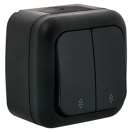 Ibelec Viko Conmutador doble para estancias con humedad