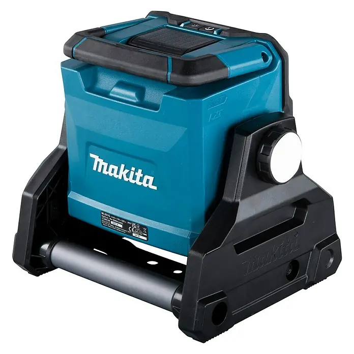 Makita LXT 18V Proyector LED de batería ML003G - 18 V, Sin batería - Luz de trabajo inalámbrica Makita con un diseño robusto para obras y talleres.