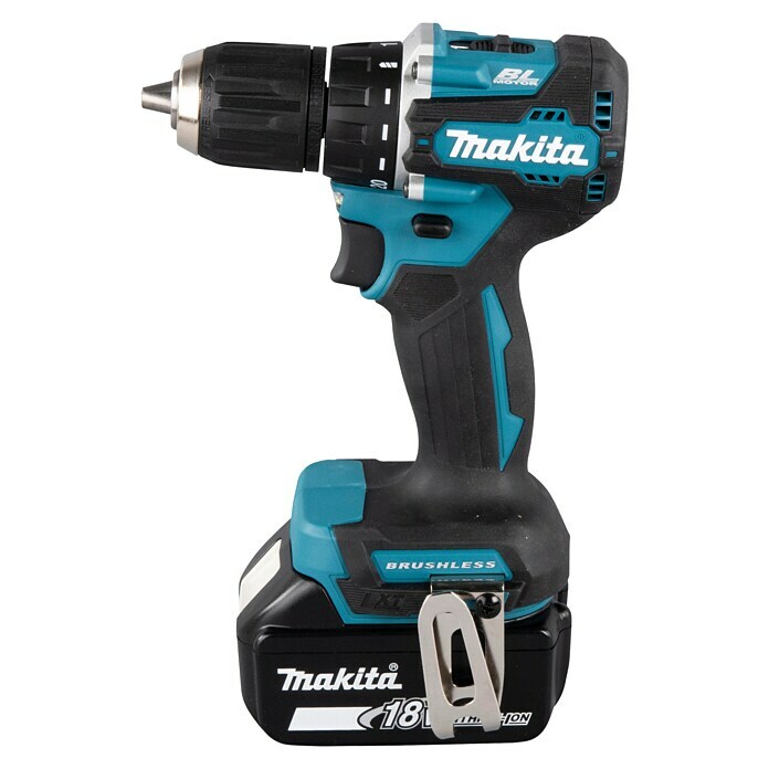 Makita LXT 18V Taladro atornillador de batería DDF487RAJ (18 V, 2 baterías, 2 Ah) | BAUHAUS