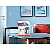 Tesa Clavo adhesivo (Específico para: Paredes pintadas, Carga soportada: 1 kg, 2 uds., Blanco)