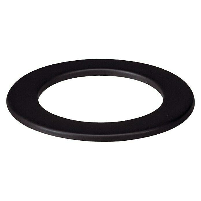 Plafón para tubo de estufa (150 mm, Esmaltado, Negro)