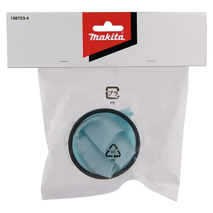 Makita StaubsaugerbeutelPassend für: Modelle DCL180/DCL181 - Makita Staubsauger Filter in Originalverpackung. Filter für Staubsauger, verpackt in einer transparenten Plastiktüte mit Makita-Logo.