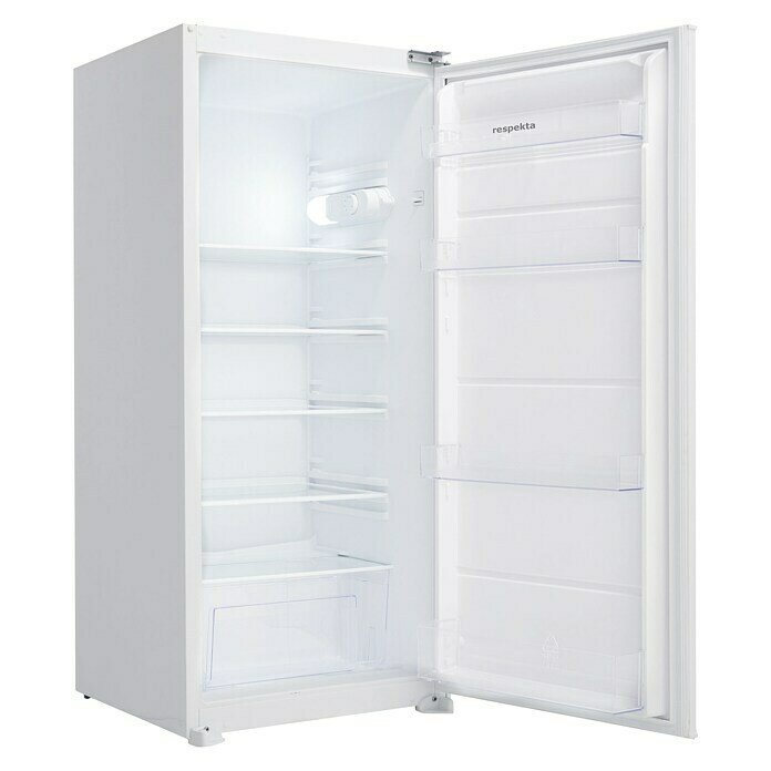 Respekta Einbaukühlschrank KS1220Nutzinhalt Gesamt: 200 l, 54 x 54,5 x 122 cm, Weiß Diagonal View