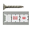 Profi Depot Spanplattenschraube A2 (Durchmesser: 4 mm, Länge: 25 mm, Edelstahl, TX für TORX-Antriebe, Vollgewinde, 200 Stk.)