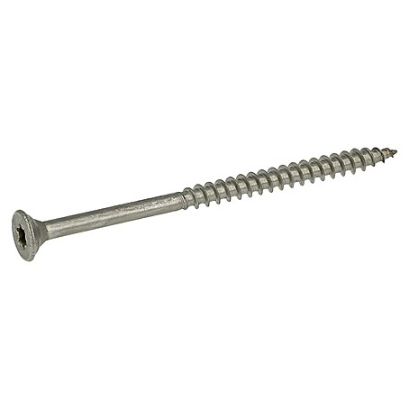 Profi Depot Spanplattenschraube A2 (Durchmesser: 5 mm, Länge: 80 mm, Edelstahl, TX für TORX-Antriebe, Teilgewinde, 75 Stk.)