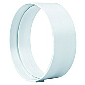 Empalme para tubo redondo Tubpla (125 mm, Blanco) | BAUHAUS
