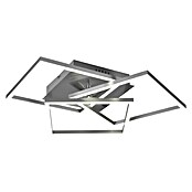 Reality Leuchten LED-Deckenleuchte Mobile (28 W, L x B x H: 42 x 39 x 10 cm, Nickel-matt) | BAUHAUS