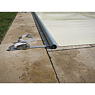 KWAD Pool-Abdeckplane Flex (L x B: 6,5 x 3,5 m, Kunststoff, Sand)